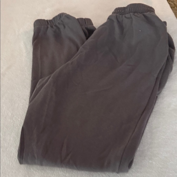 Gray Joggers with Red Tongue Graphic - Picture 3 of 3